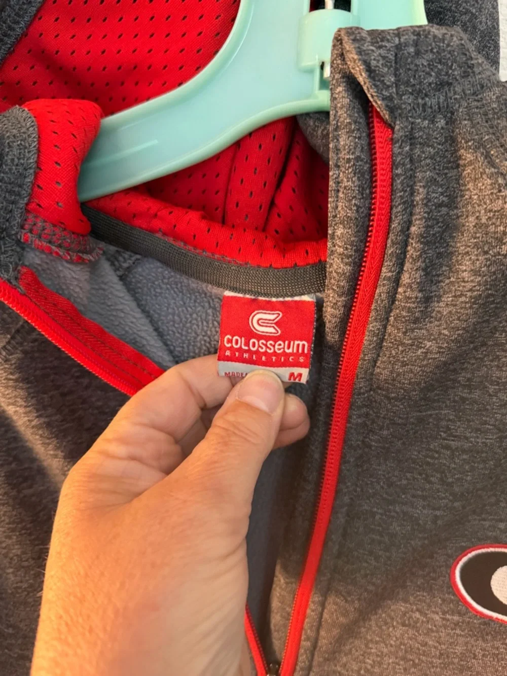 Georgia Hooded Quarter-Zip Pullover - Picture 4 of 9